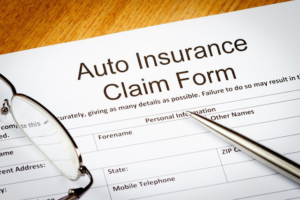 Auto insurance claims