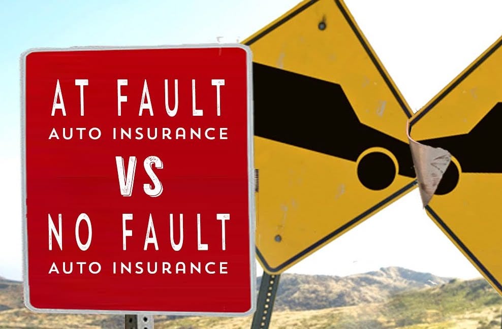 What is the difference between fault and no-fault insurance?