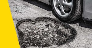 Pothole damage